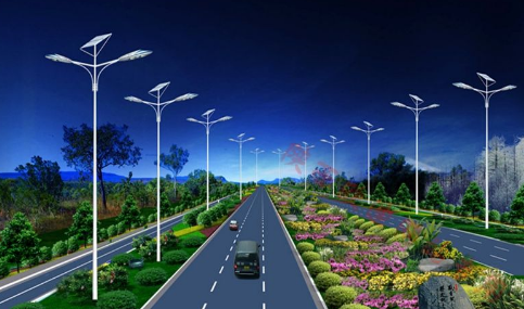 「太陽能路燈作用」太陽能路燈對農村建設有什么作用?